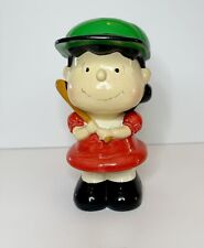 Peanuts Vintage LUCY Baseball Bank w/Stopper 1971 Japan Charlie Brown Snoopy picture