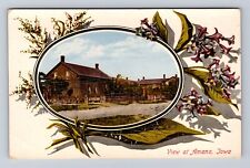 Amana IA-Iowa, Amana Colonies, Antique, Vintage Souvenir Postcard picture