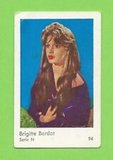1962 Dutch Gum Card Serie N #94 Brigitte Bardot picture