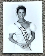 THE 1990 MISS TEEN USA BRANDI SHERWOOD BEAUTY QUEEN PHOTO 7'' X 9''. picture