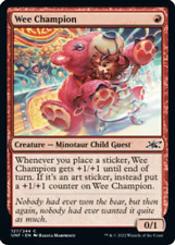 Magic The Gathering - Wee Champion - Unfinity (UNF) Foil #127 picture