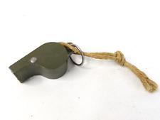 Vintage Miltiary Whistle Gem Lite U.S.N Green Color picture