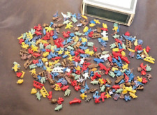 VTG Cracker Jack Plastic Metal GUMBALL CHARM Toy Prize Mixed Huge Lot of 200+ picture