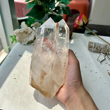 1405g 3th Natural Clear Quartz Crystal Cluster Energy Healing Specimen Display picture