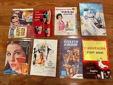 Vintage Cocktail Book Lot HAPPY HOUR BARGUIDE, Carstars, Esquire, Playboy, Etc picture