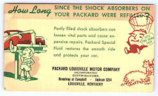 Louisville Kentucky Packard Motor Company Auto Dealer Postcard A862 picture