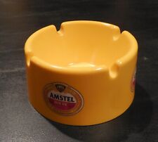 Amstel Beer ashtray, gold picture