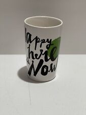 2014 Starbucks Happy Here and Now Tall 16 oz Ceramic Mug New picture