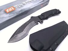 Full Tang Fixed Blade Knife Kydex Horizontal Vertical Concealed Carry Kukri  picture
