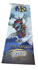 Wizkids 2003 MK Dungeons Pryamid Scroll Banner Game Store Sign Display 95