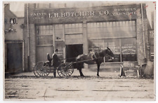 Antique Photo Store Exterior L.H. Butcher Paints San Francisco, c1870 picture