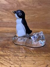 Retired Franklin Mint Arctic Babies Penguin On Austrian Crystal picture