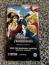 Cryptozoic DC Bombshells Series 3 Factory Sealed Trading Card Hobby Pack Box 🔥 picture