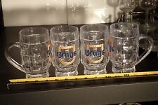 BRUGS Beer Glasses set of 4 - quarter litre - Witbier Blanche de Bruges picture