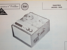 Original Sams Photofact Manual TELECTRO 300 (459) picture