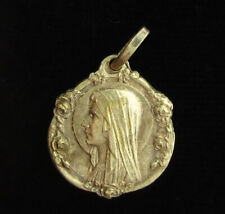 Vintage Mary Lourdes Medal Religious Holy Catholic picture