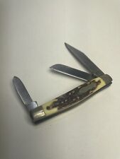 Vintage Schrade USA, Uncle Henry 897UH 3 Blade Stockman Knife. Nice Gently Used picture