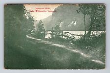 Lake Willoughby VT-Vermont, Mountain Road, Antique, Vintage Postcard picture