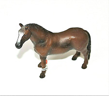 Schleich 1995 Model Horse Chestnut Brown Hanoverian Mare White Patch D-73508 picture