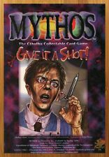 1996 Mythos CCG Print Ad/Poster Lovecraft Cthulhu TCG Trading Card Game Art 90s picture