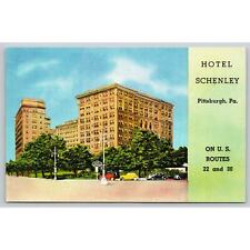Postcard PA Pittsburgh Hotel Schenley picture