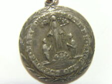 early 1900s antique 1st world war catholic large pendant Mary our mother 50951 picture