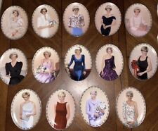Princess Diana Queen Of Our Hearts Collector Plates Bradford Complete Set picture