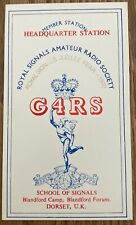G4RS Royal Signals Amateur Radio Society - Jubilee Year 1970 - HQ  - QSL Card picture
