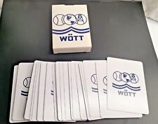 Tennis Tournament  Playing Card Deck EUCWOTT World Oilman's  picture