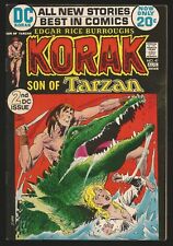 KORAK SON OF TARZAN #47 - Aug. 1972 VF 2nd DC Issue Joe Kubert picture