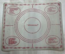 Vintage Tupperware Pastry Pie Tart Baking Mat Sheet 1965 *small hole* picture