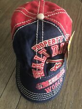 NWT Disney Parks Authentic & Original 55 Baseball Cap Hat Vintage 928 Red Gray picture