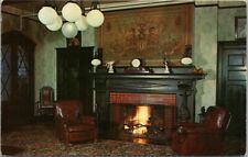 c1950s Redstone, Colorado Postcard REDSTONE LODGE Hotel / Fireplace Scene Unused picture