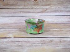 Vintage Porcelain Hand Painted Trinket Box Jewelry Dish Made in Occupied Japan picture