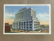 Postcard St Paul Minnesota MN Post Office and Customs House Vintage PC picture