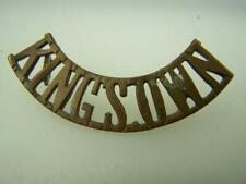 WW1 Kings Own Royal Lancaster Regiment shoulder title metal badge           3361 picture