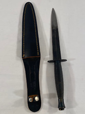 WWII British William Rodgers Commando Knife I Cut My Way + Sheath picture