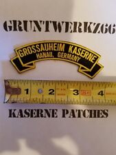 Grossauheim Kaserne Hanau Germany rocker tab embroidered patch picture