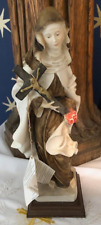 A Santini St Theresa of the little Flower Statue Catholic 11.5