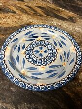 Temp-Tations By Tara Old World Blue Dinner Plate 10 3/4” Set Of 2 picture