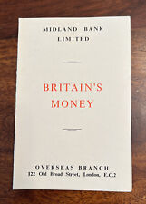 1957 Midland Bank Limited Britain's Money Currency of the United Kingdom booklet picture