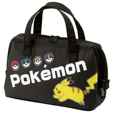 Pokémon Pikachu Skater Black Insulated Cooler Lunch Bag Bento Office Kid Adult picture
