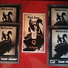 Donald Trump Black Swan Event Be Prepared 1-Silver Bullion Card 4- Trading Cards picture