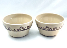 Antique 1930s. MAYER CHINA - CURTIS PATTERN, RESTAURANT CUPS SET OF 2 picture