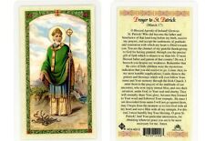 Saint Patrick - Prayer to St. Patrick - Laminated Holy Card HC9-453E picture