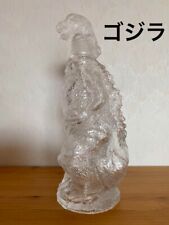 Godzilla Decanter Vintage White Glass Bottle TOHOEIGA JAPAN Limited picture