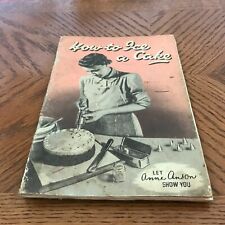 How to Ice A Cake..by Anne Anson.. Tala Icing Book  England..1948 picture