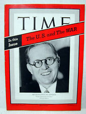 Sept 18, 1939 TIME Magazine- Joe Kennedy- News/Photos/Ads  VG picture