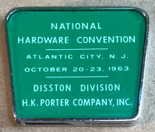 Advertising Tape Measure National Hardware Convention 1963 Disston Porter 6 Foot picture