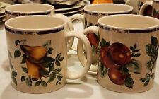 ONEIDA Sakura - Sonoma - Excell Home Fashions. Coffee Cup Mugs.  Set Of 4. picture